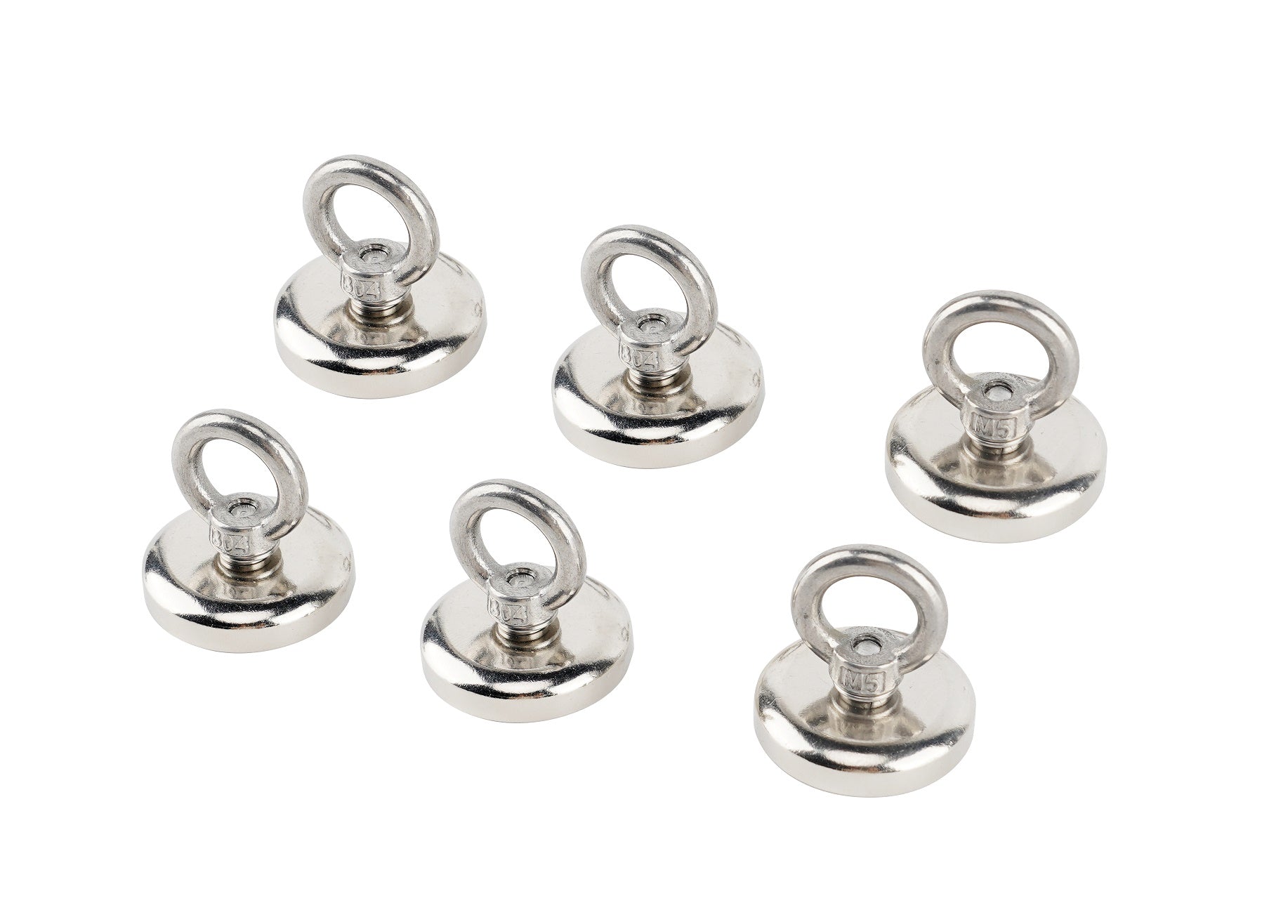 Magnet Ösen 6 teilig 32 mm