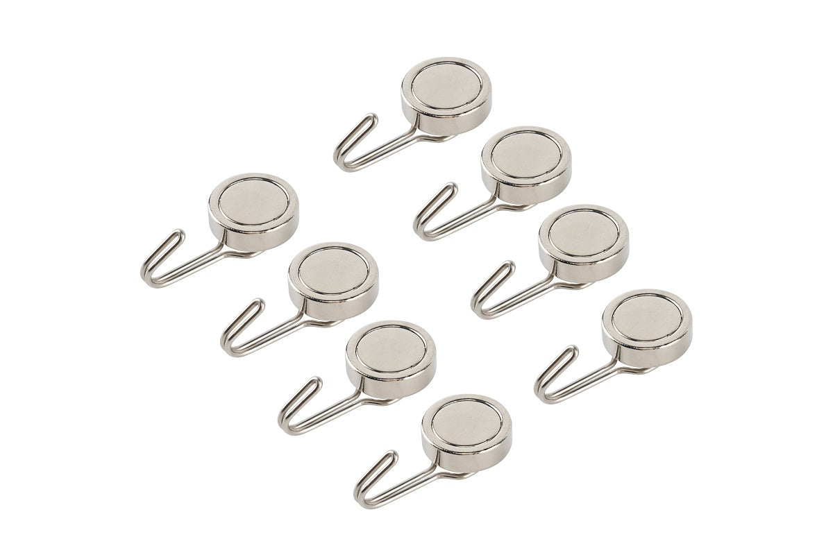 Magnet-Haken 8 teilig 25 mm Ø