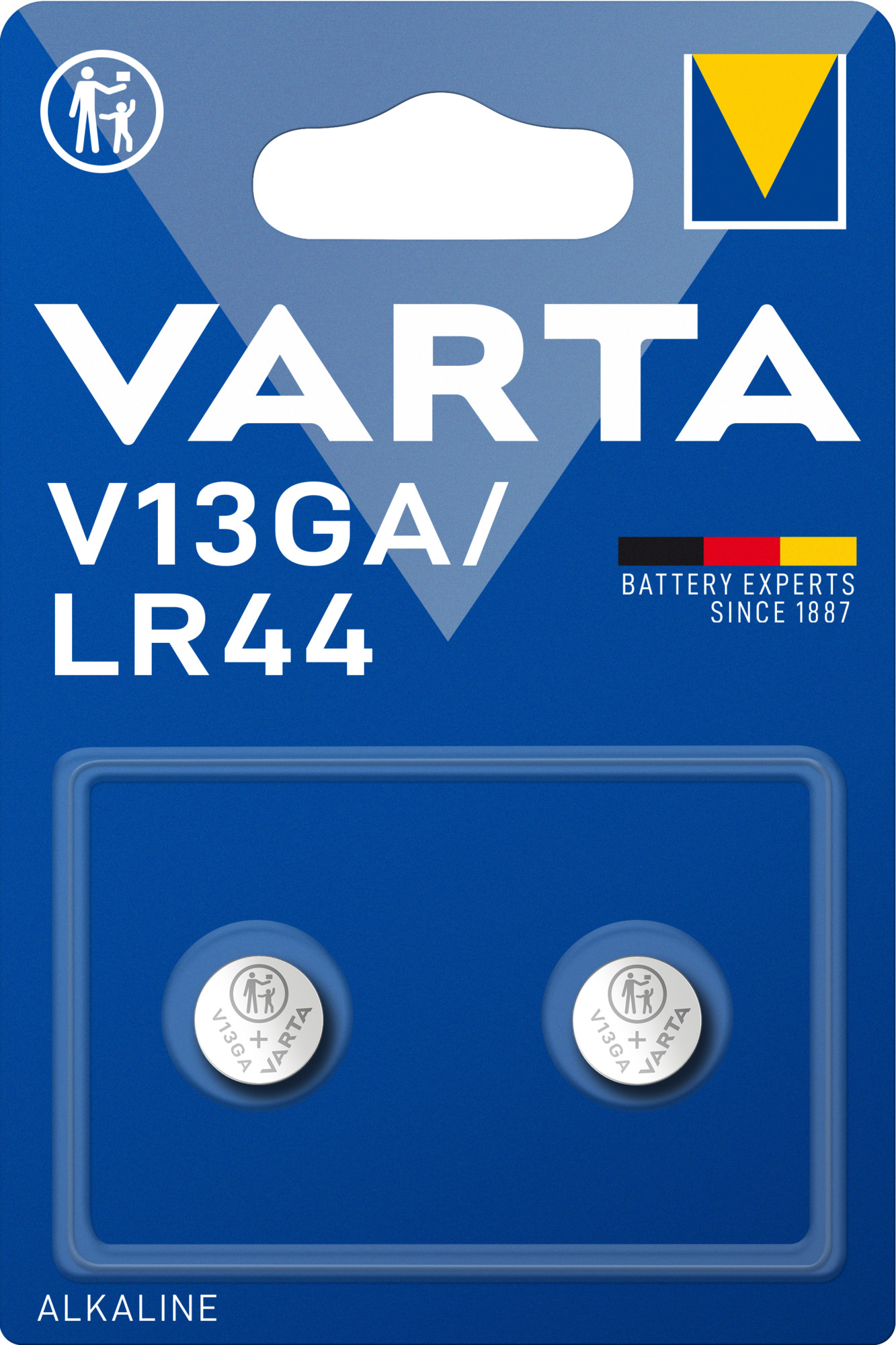 2 Knopfzellen V13GA/LR44