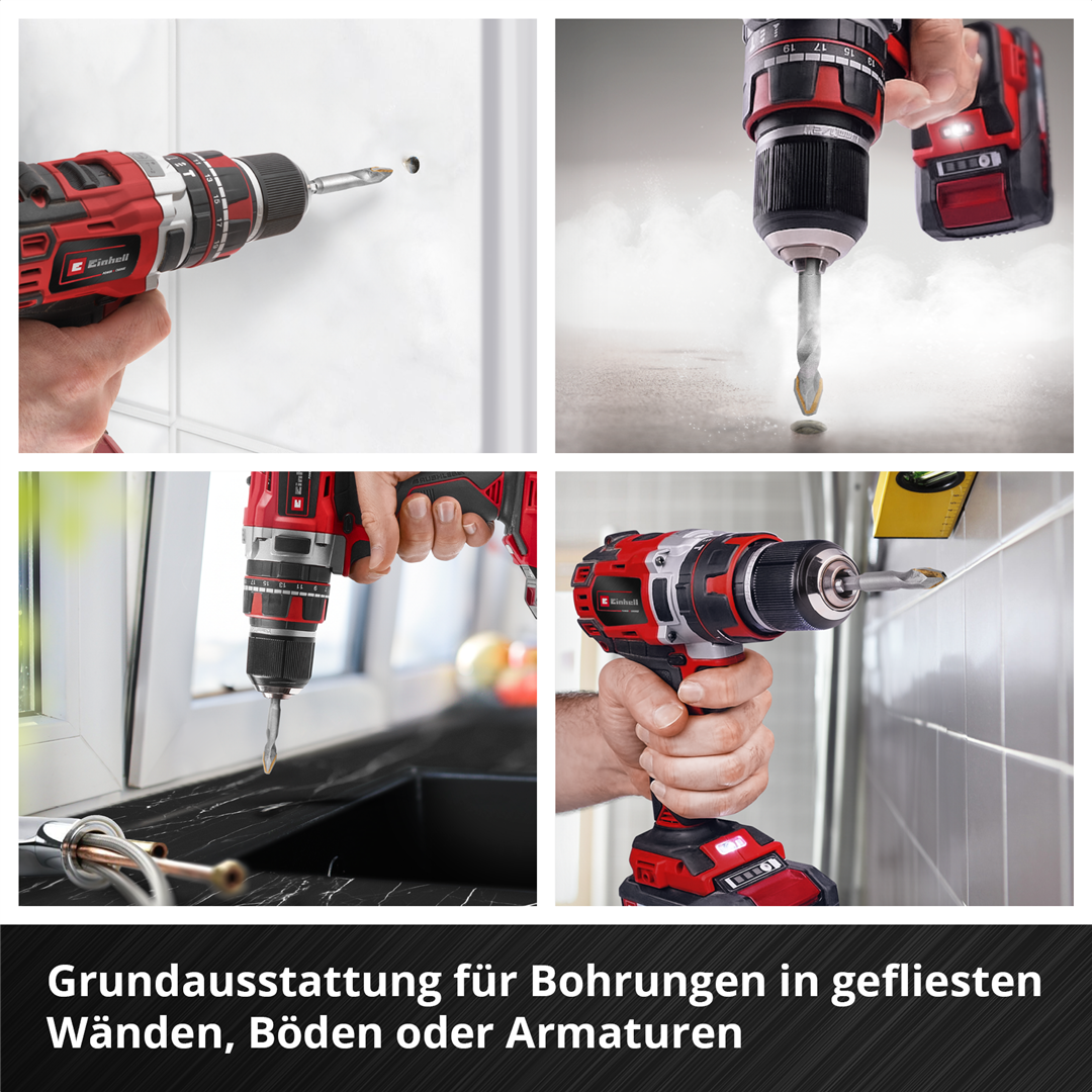 HM-Fliesenbohrer-Set 4-tlg.