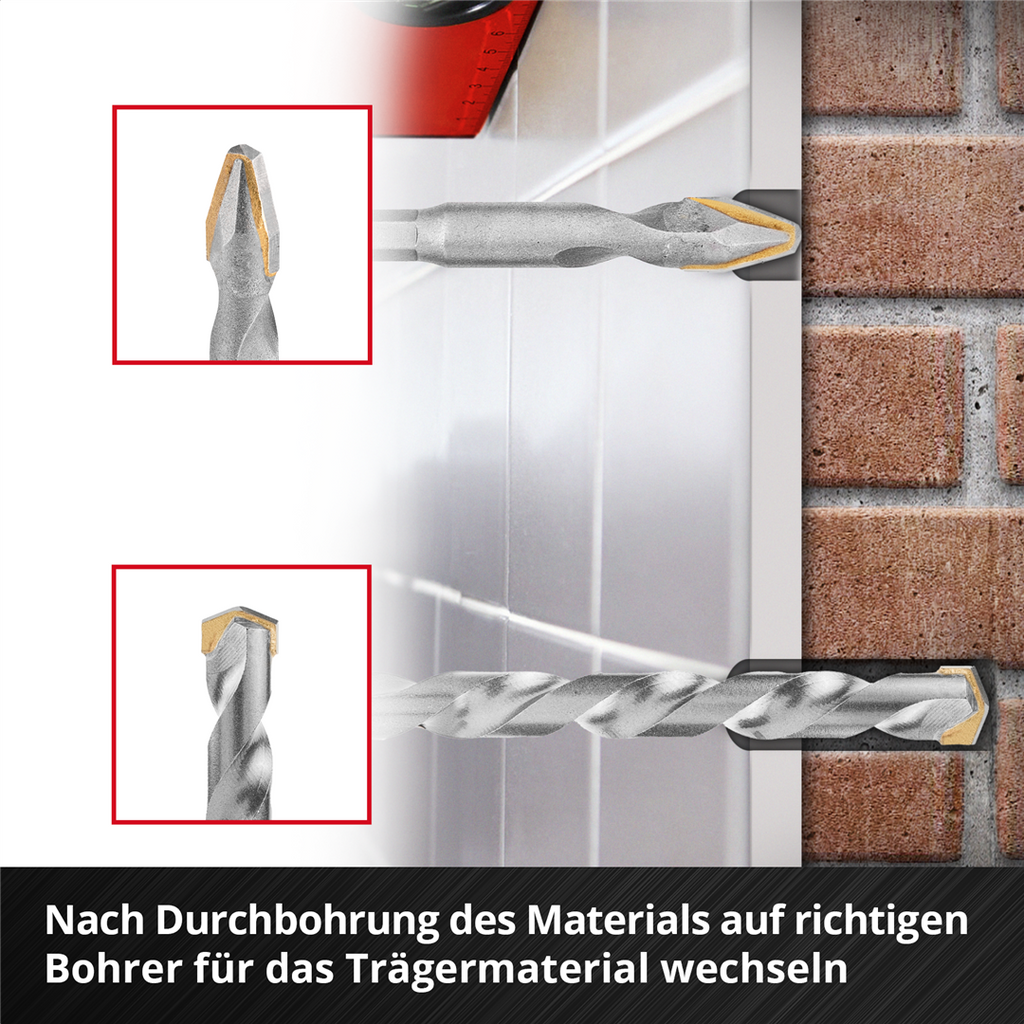 HM-Fliesenbohrer-Set 4-tlg.