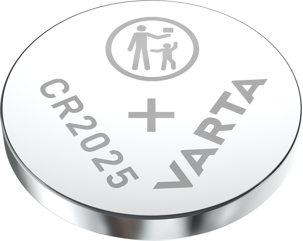 2 Knopfzellen CR2025
