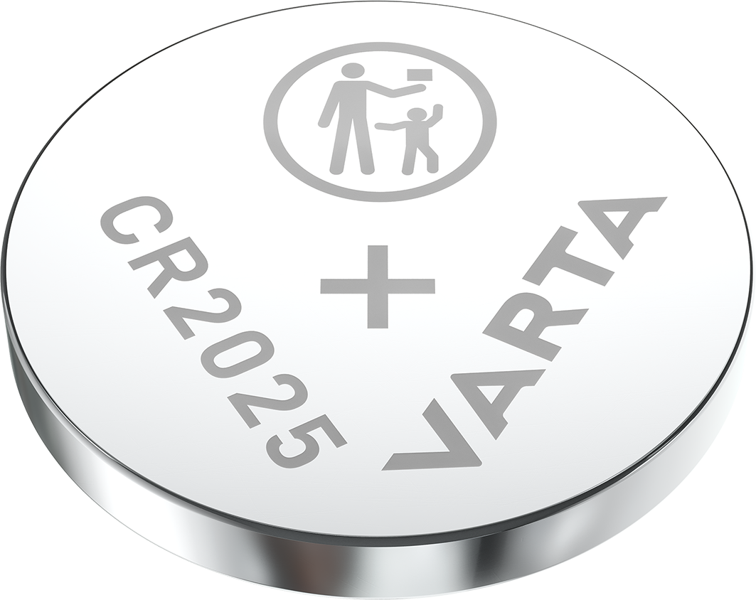 2 Knopfzellen CR2025