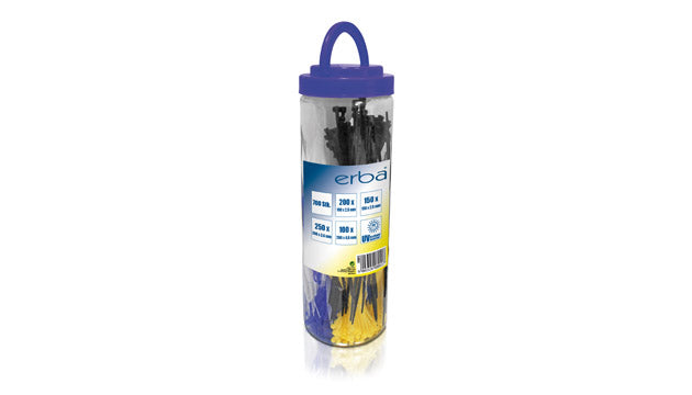 Kunststoff Kabelbinderset 700tlg.
