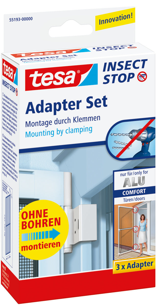 Fliegengitter Adapter-Set, Weiß