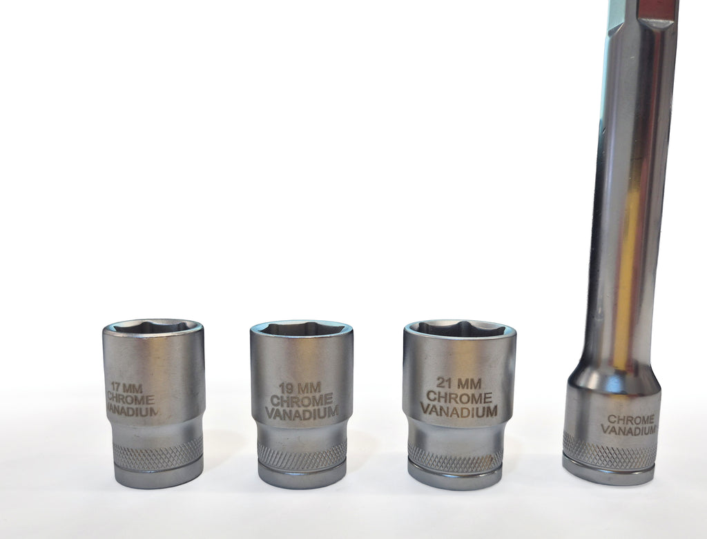 Drehmomentschlüssel-Satz 5 teilig, 1/2" Antrieb, 40-210 Nm