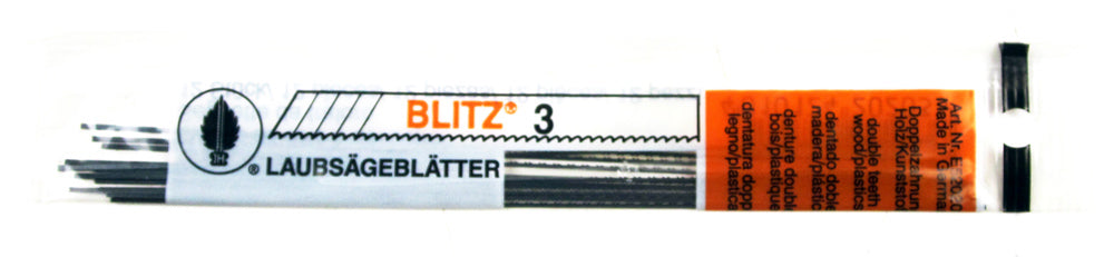 12 Laubsägeblätter Blitz 3