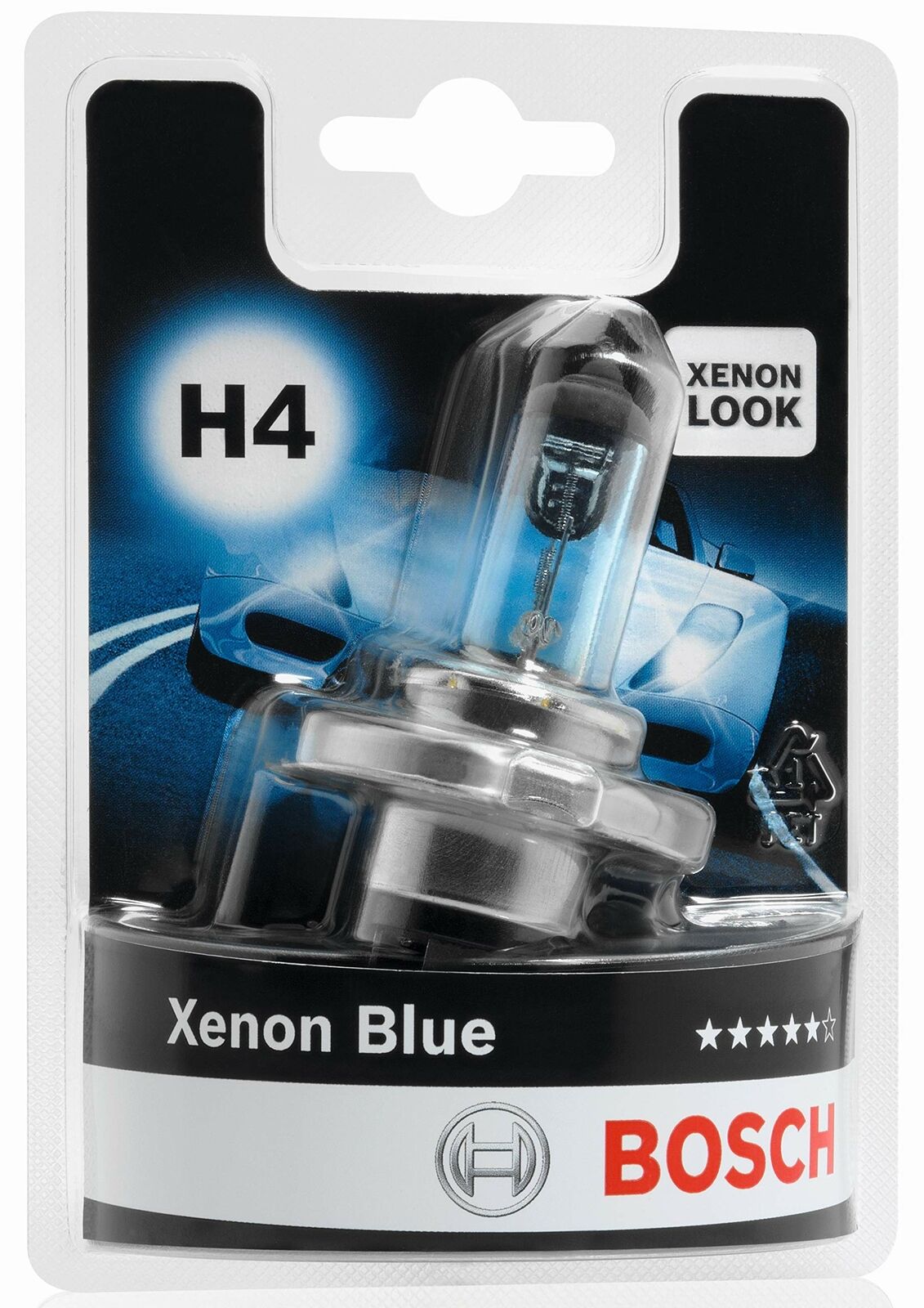 GLL H4 Xenon Blau
