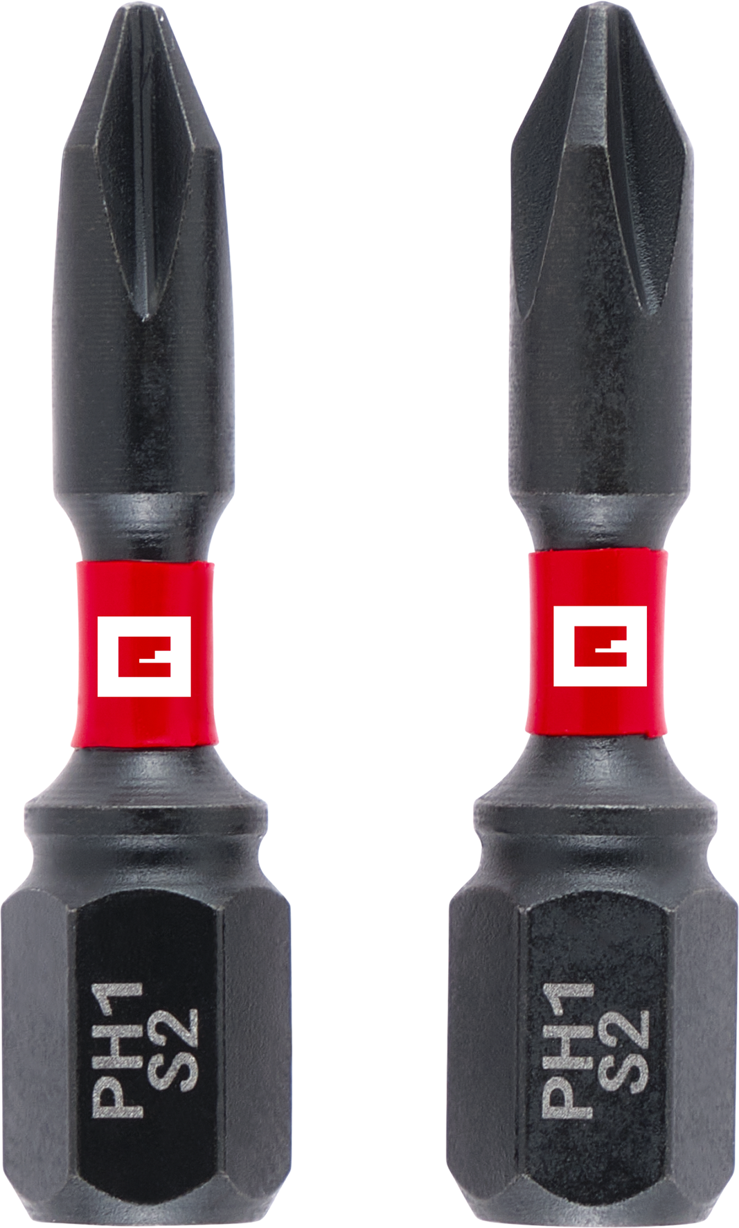 Impact-Bits mit Doppel-Torsion, 2-tlg., 30 mm, PH1