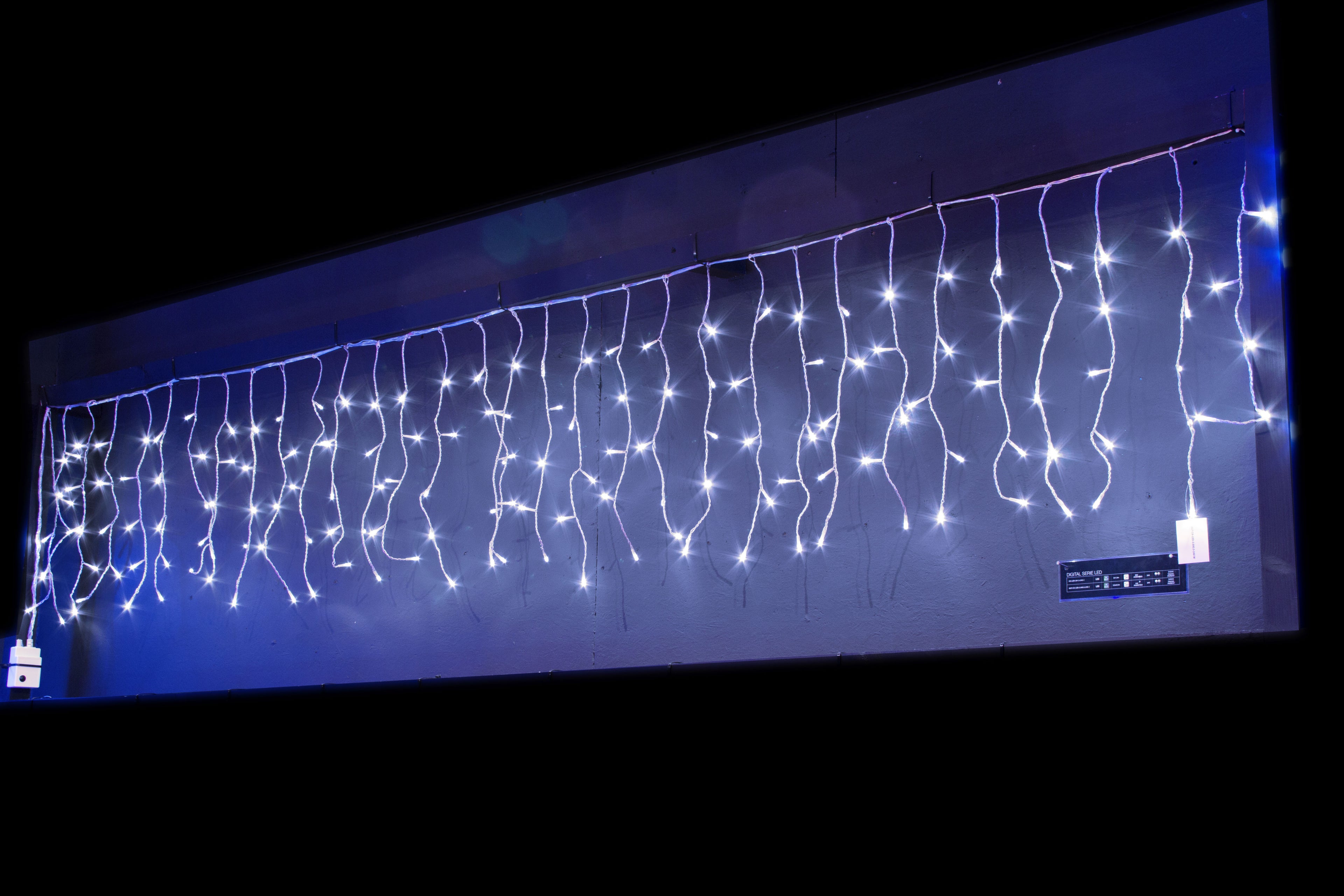 Digitaler Lichtvorhang LED 2,8 x 0,5 m