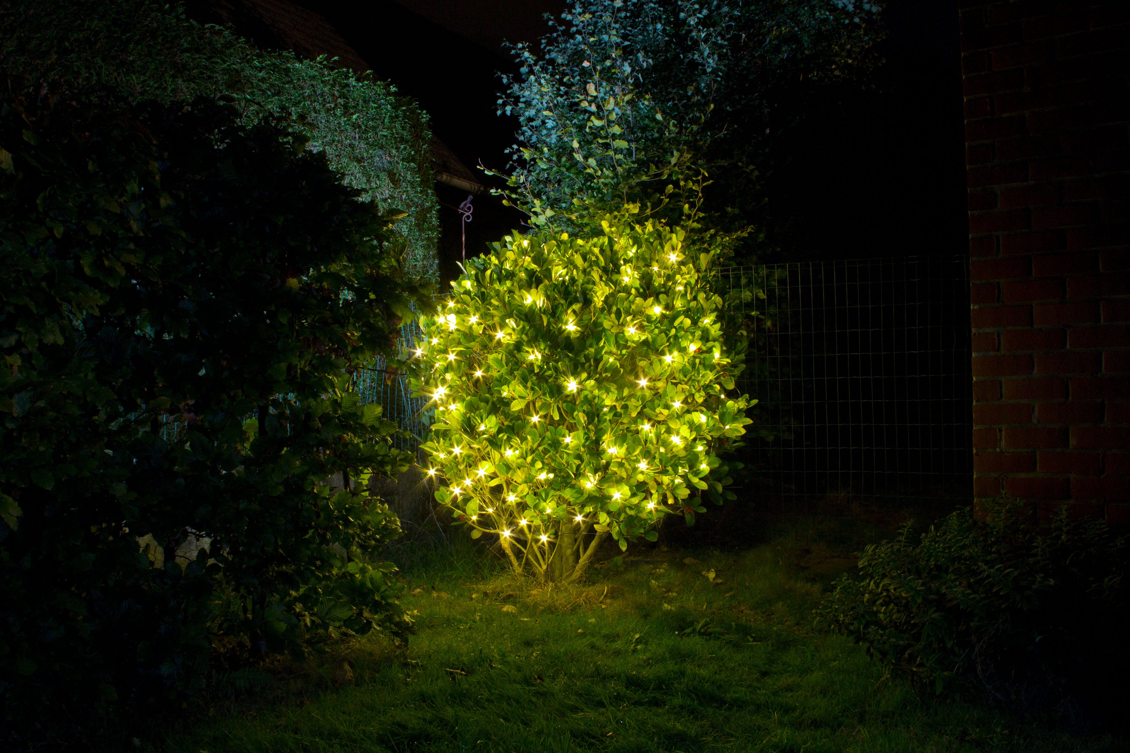 Lichternetz 60 LED warmweiß 1,2 x 1,2 m