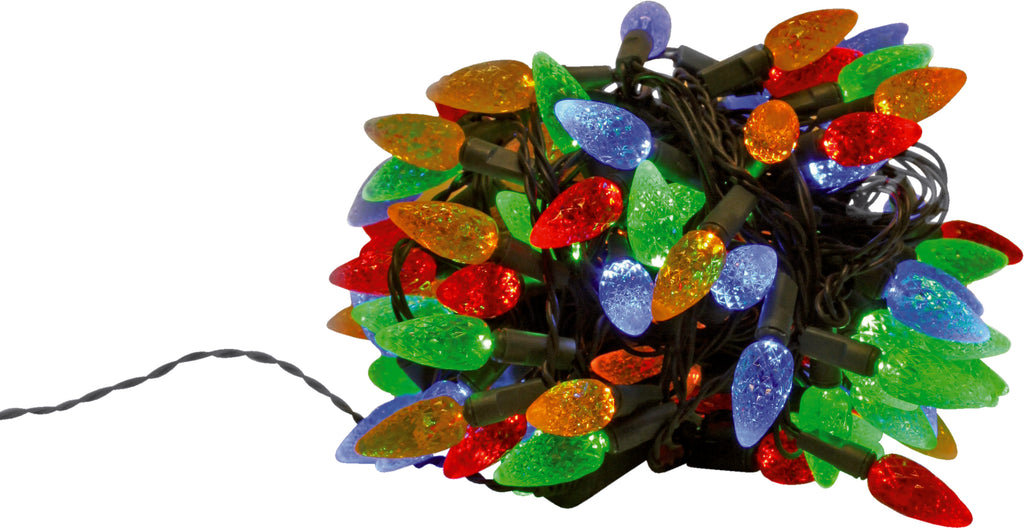 Lichterkette 120 LED farbig 12 m