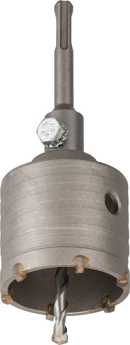 Hohlbohrkrone HARTMETALL ø 68 mm, mit Schaft und Zentrierbohrer