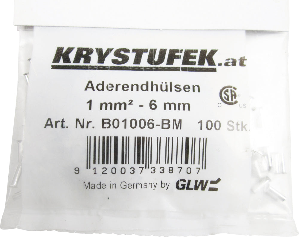100 Aderendhülsen