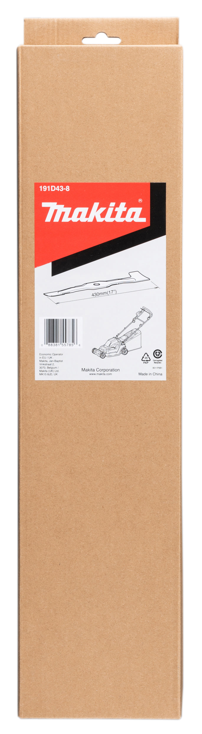 Mähmesser 430 mm