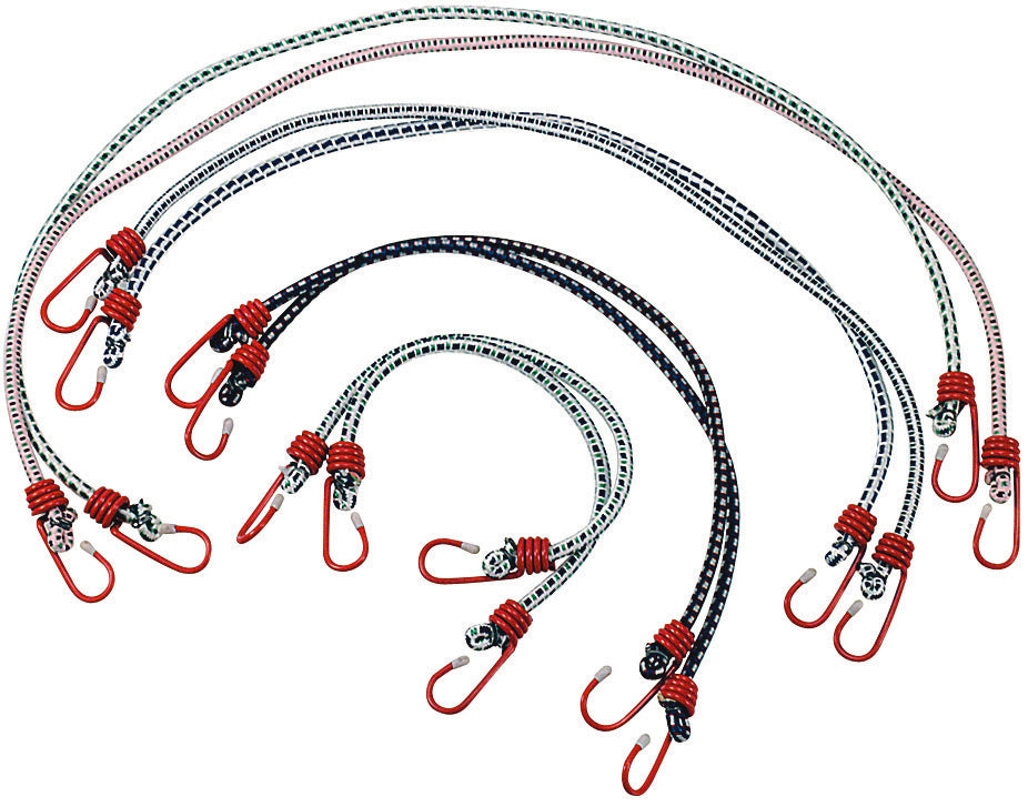 Gepäckspannerset 8-tlg., rund, je 2 Stk. 45,60,80,100 cm