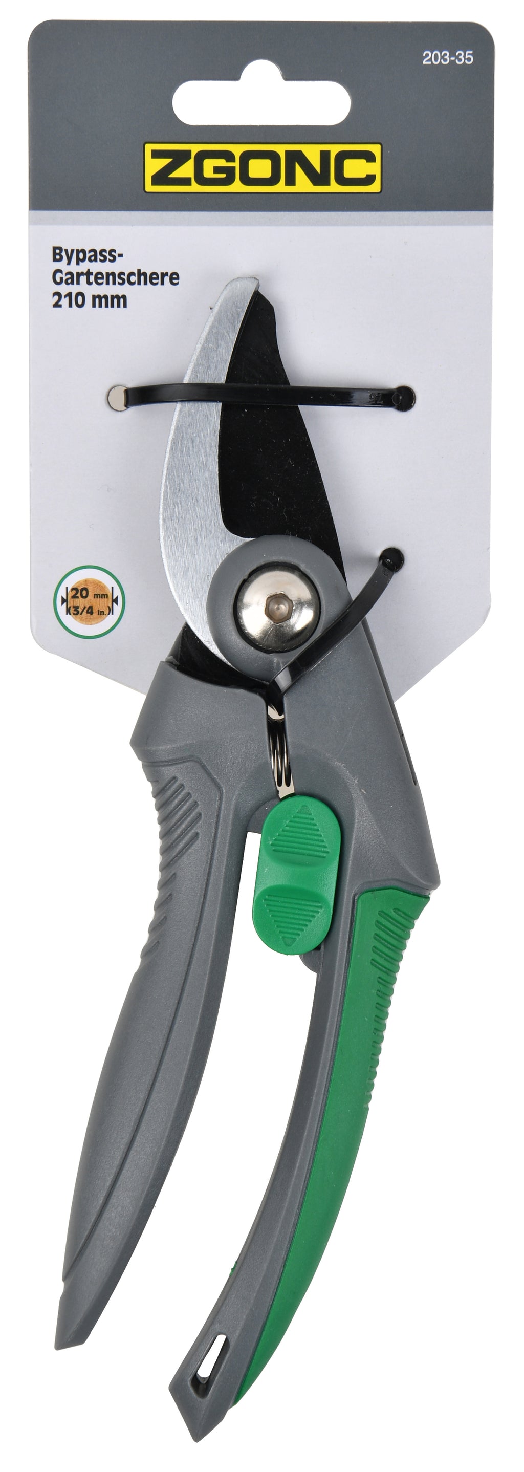 Bypass-Gartenschere 210 mm