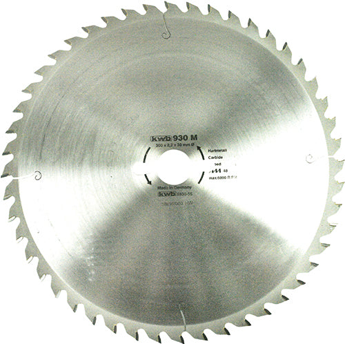HM-Sägeblatt 300 x 30 mm Ø, 48 Zähne