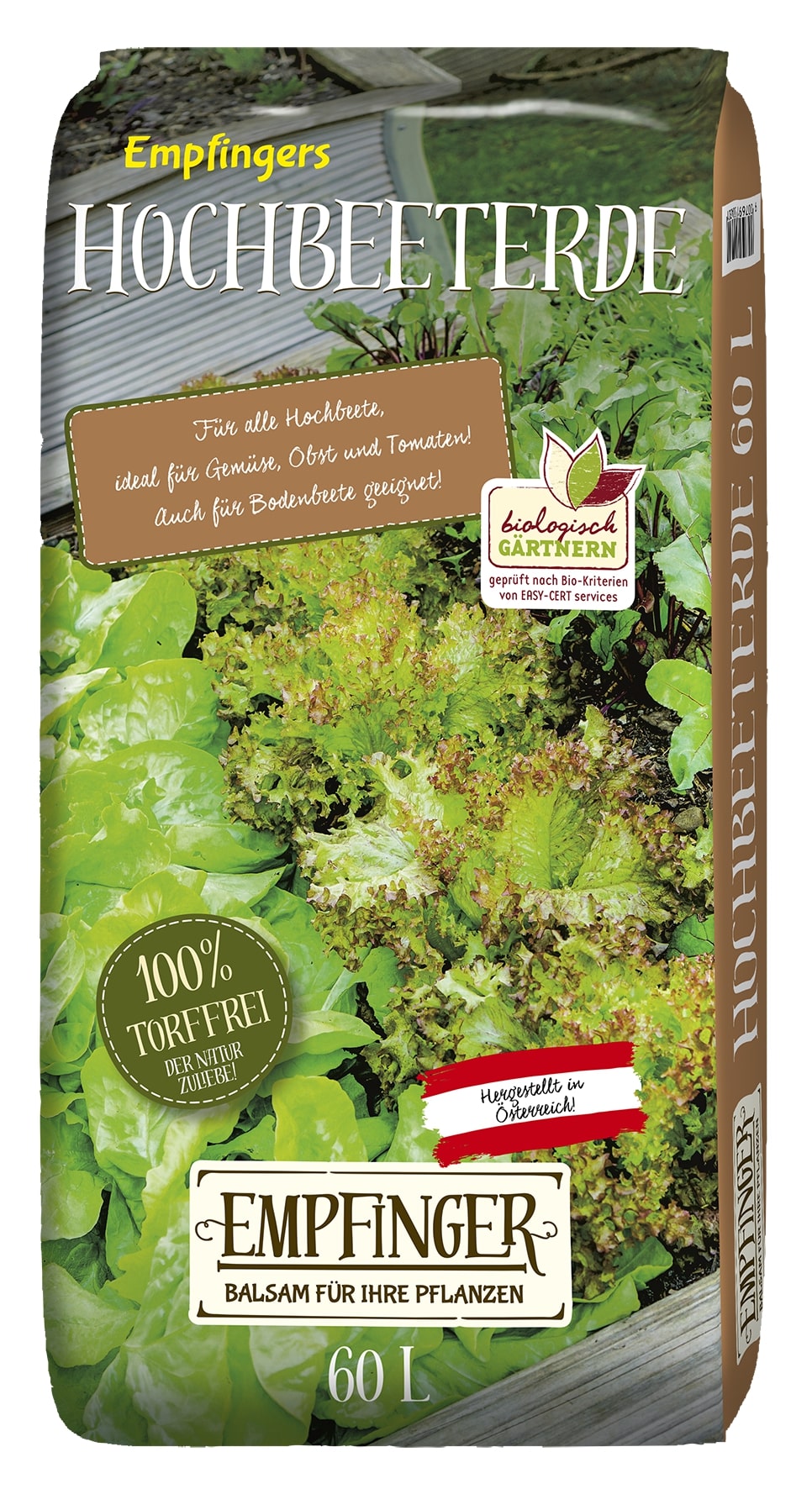 Hochbeet-Erde Torffrei 60 l