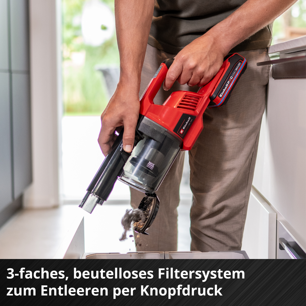 Akku-Stielstaubsauger TE-SV 18 Li-FLX-Solo