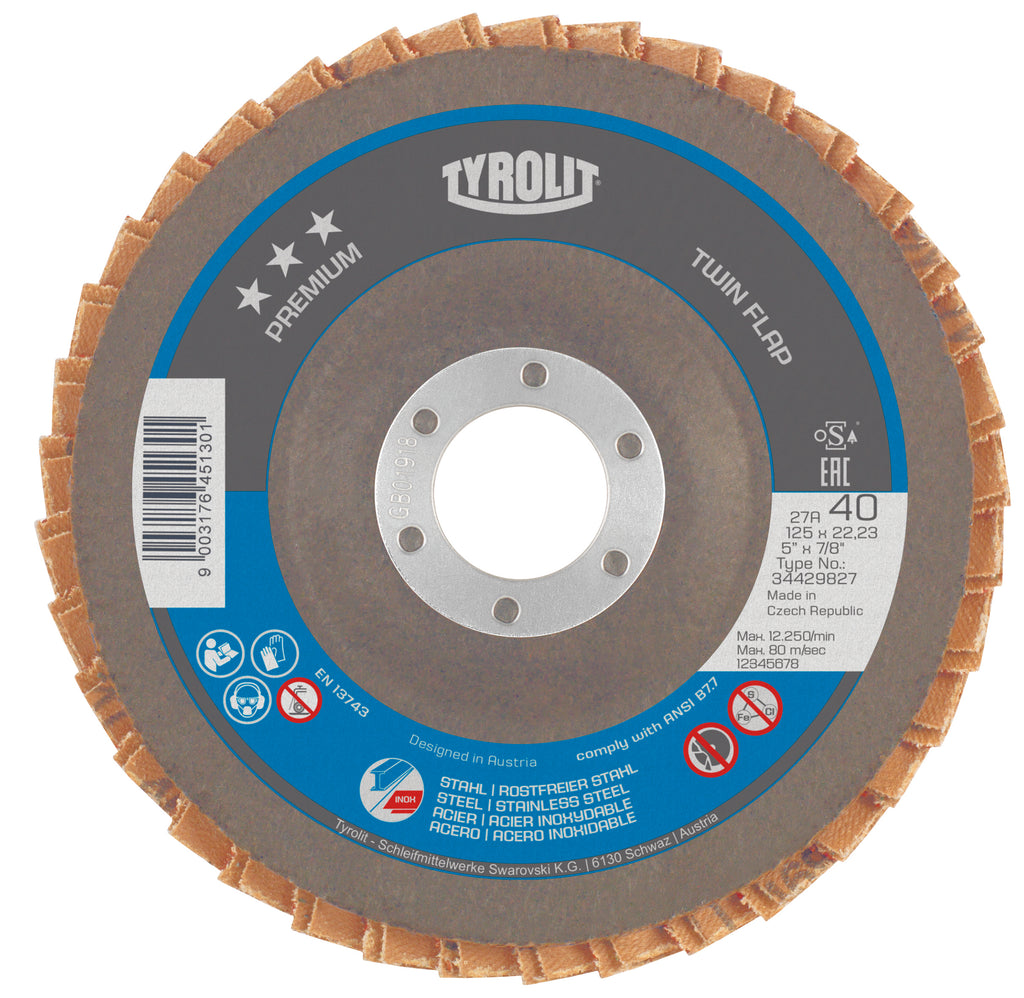 Premium-Lameller Twinflap 115mm