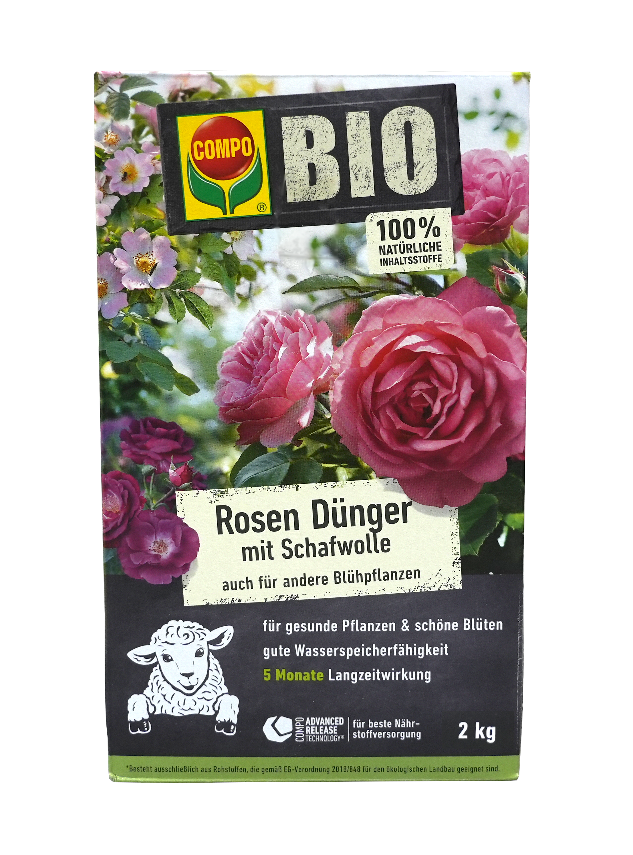Bio Rosen-Langzeit-Dünger 2 kg