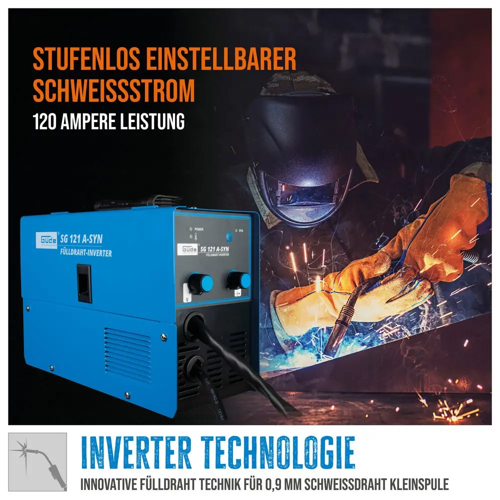 Fülldraht-Schweißgerät SG 121 A-SYN