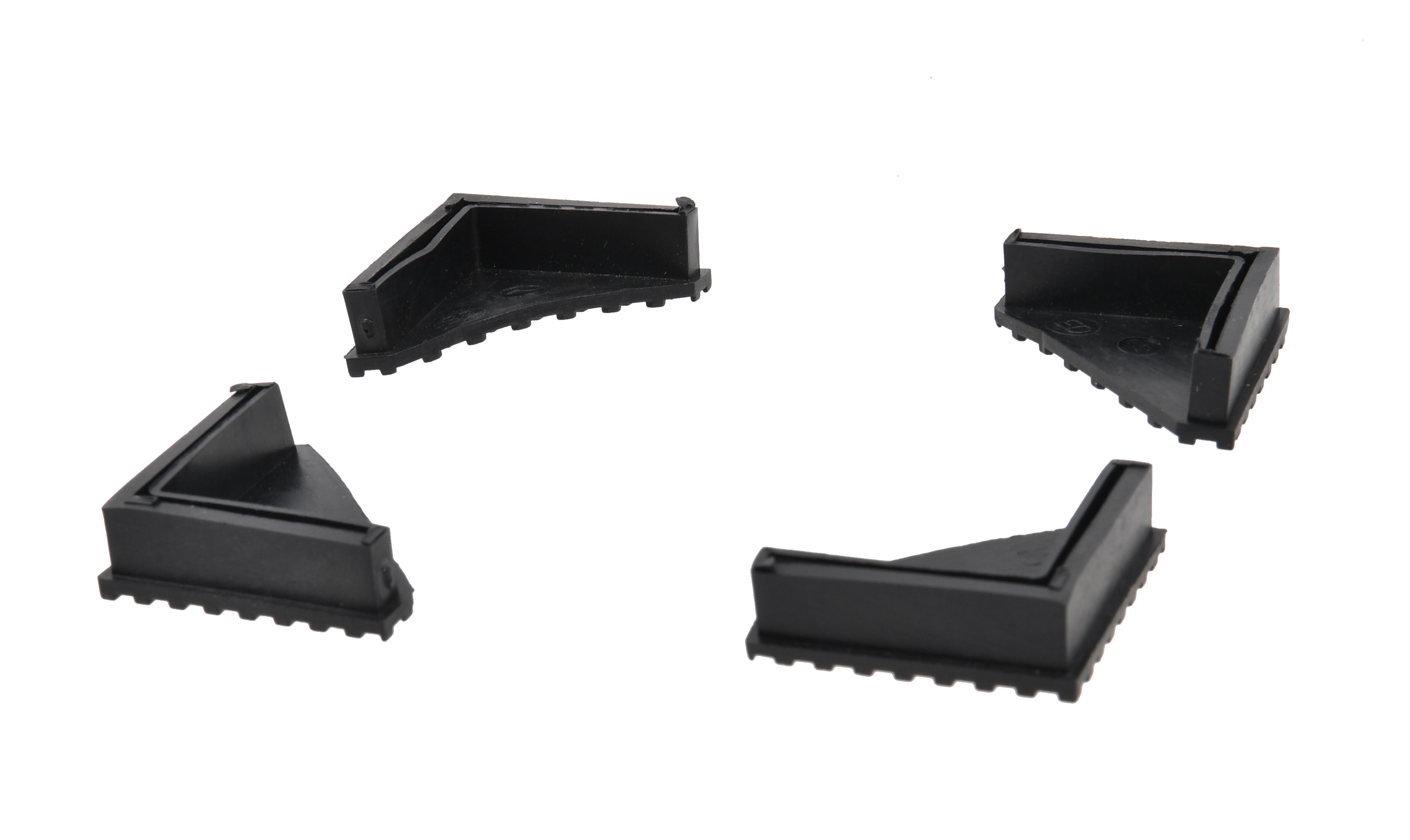 4 Plastikfüsse für Pinnacle-Regale
