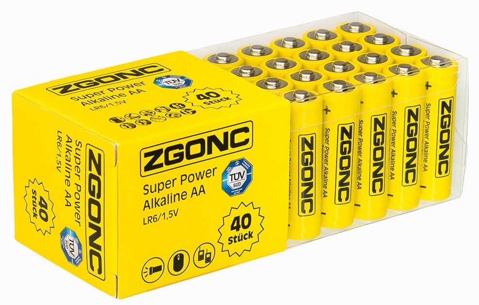 40 Batterien Mignon AA