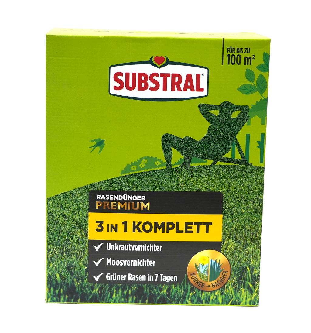 Komplett-Rasendünger 3 in 1
