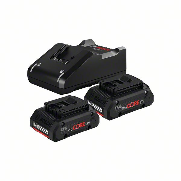 ProCore 18V Doppel-Starterset 2 x 4,0 Ah