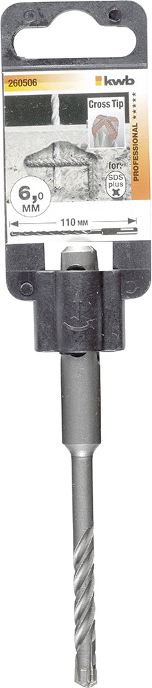 Sds-Plus-Bohrer 4-Schneidig 6x