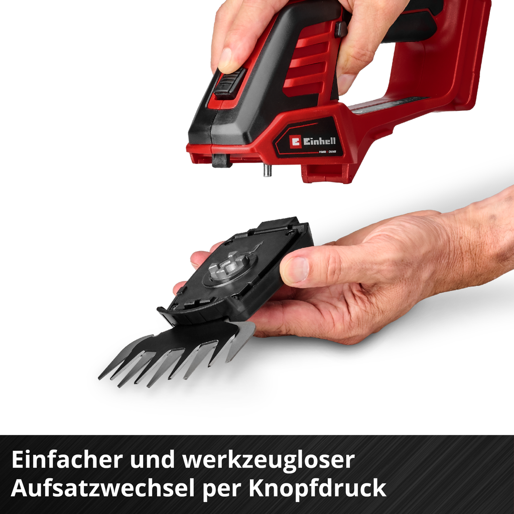 Akku Gras- und Strauchschere GE- CG 18/100 Li - 3 in 1-Solo