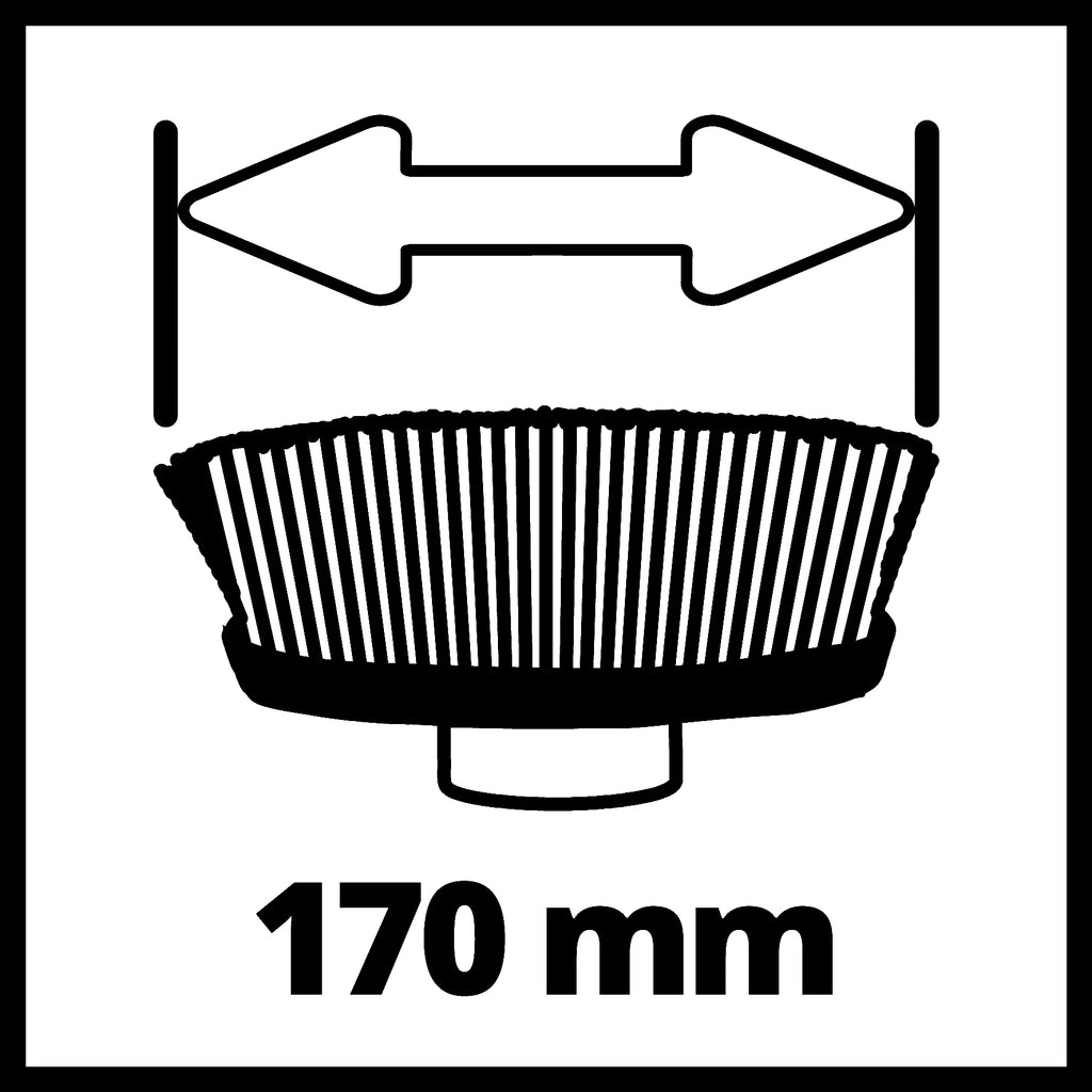 Oberflächenbürsten-Zubehör Bürste SOFT 170/40