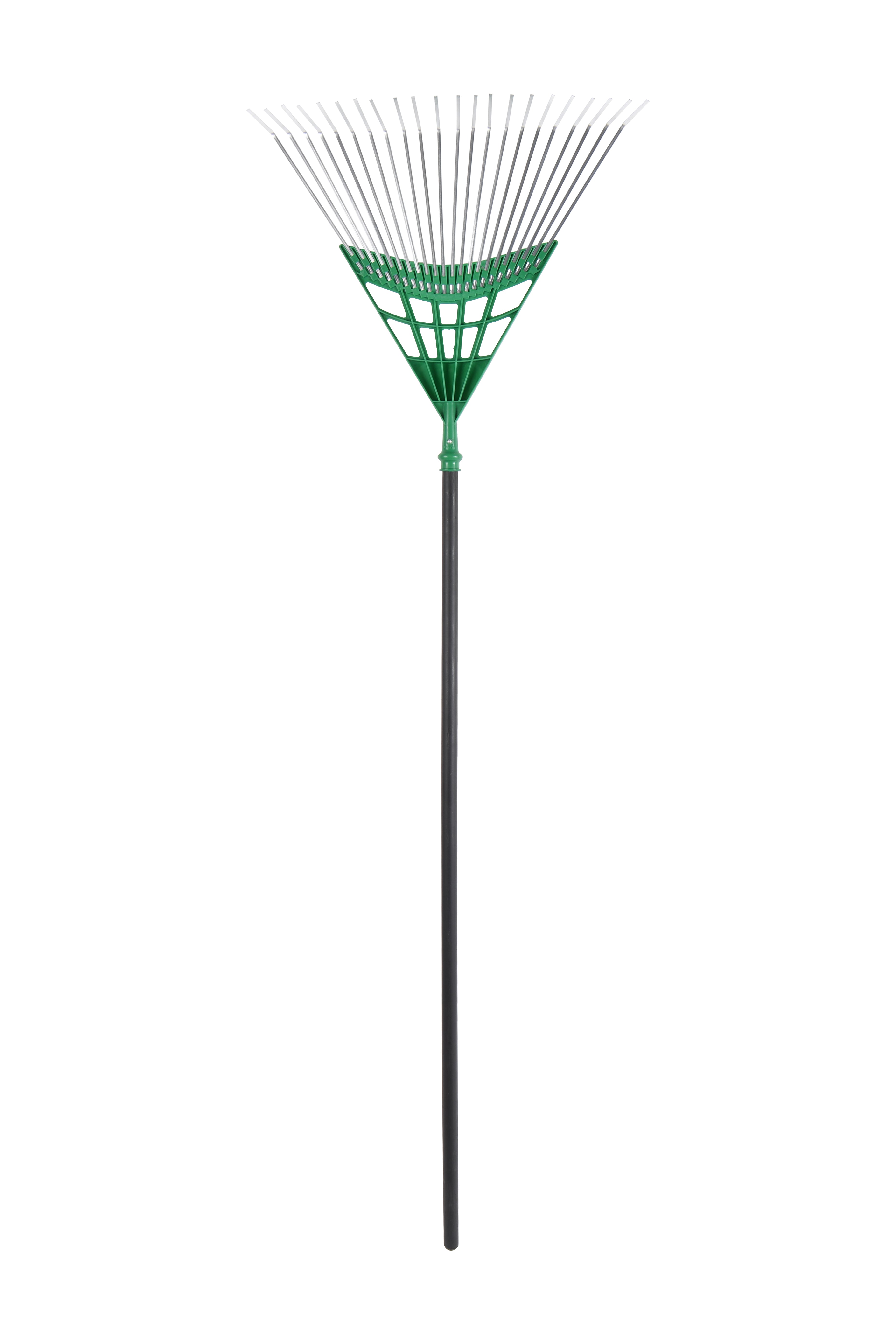 Fächerbesen mit Stiel