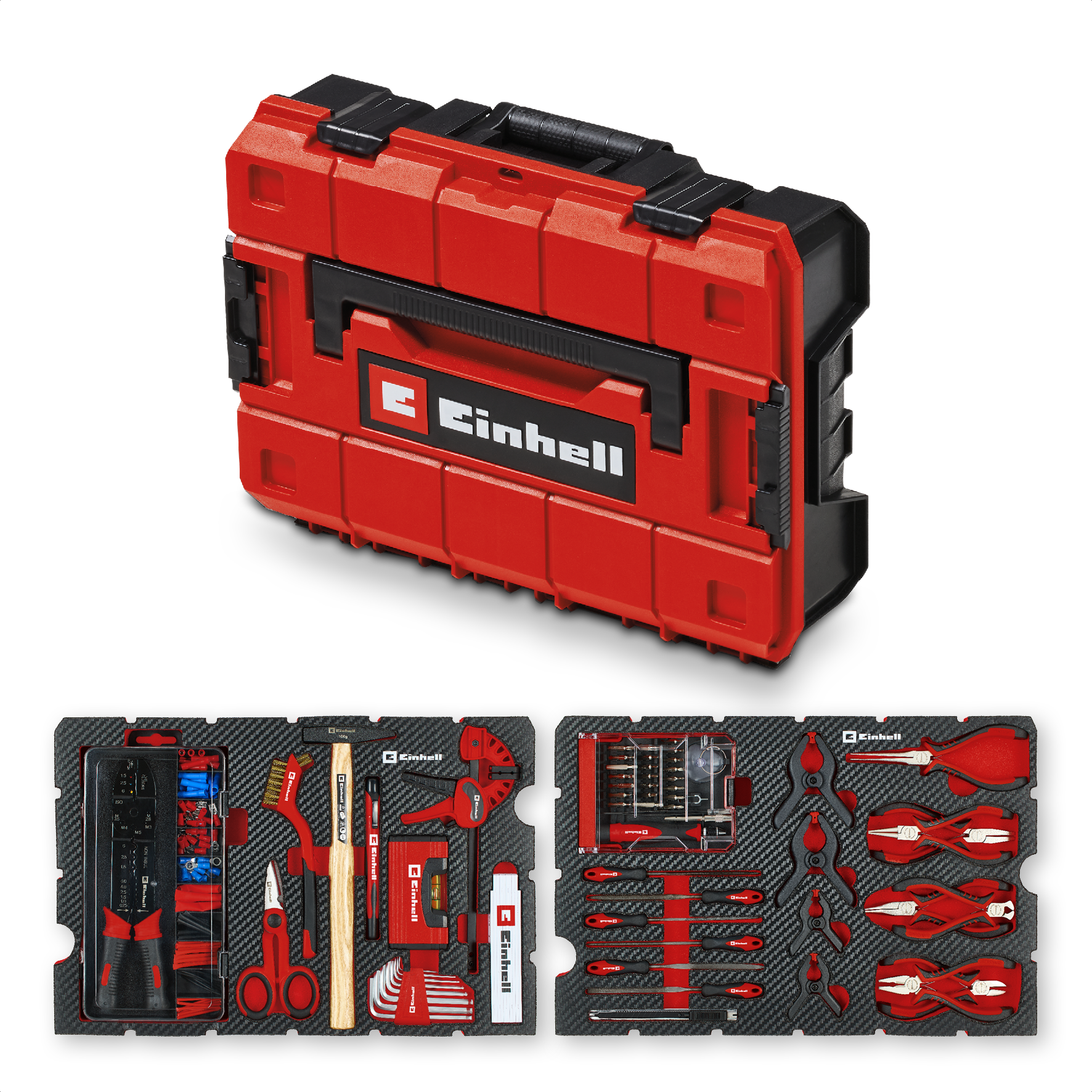 Werkzeugkoffer Hobby E-Case 153-tlg.