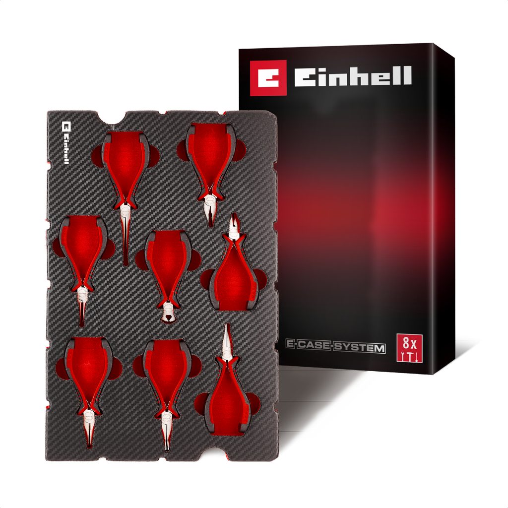 Einleger Feinmechaniker-Zangen 8-tlg.