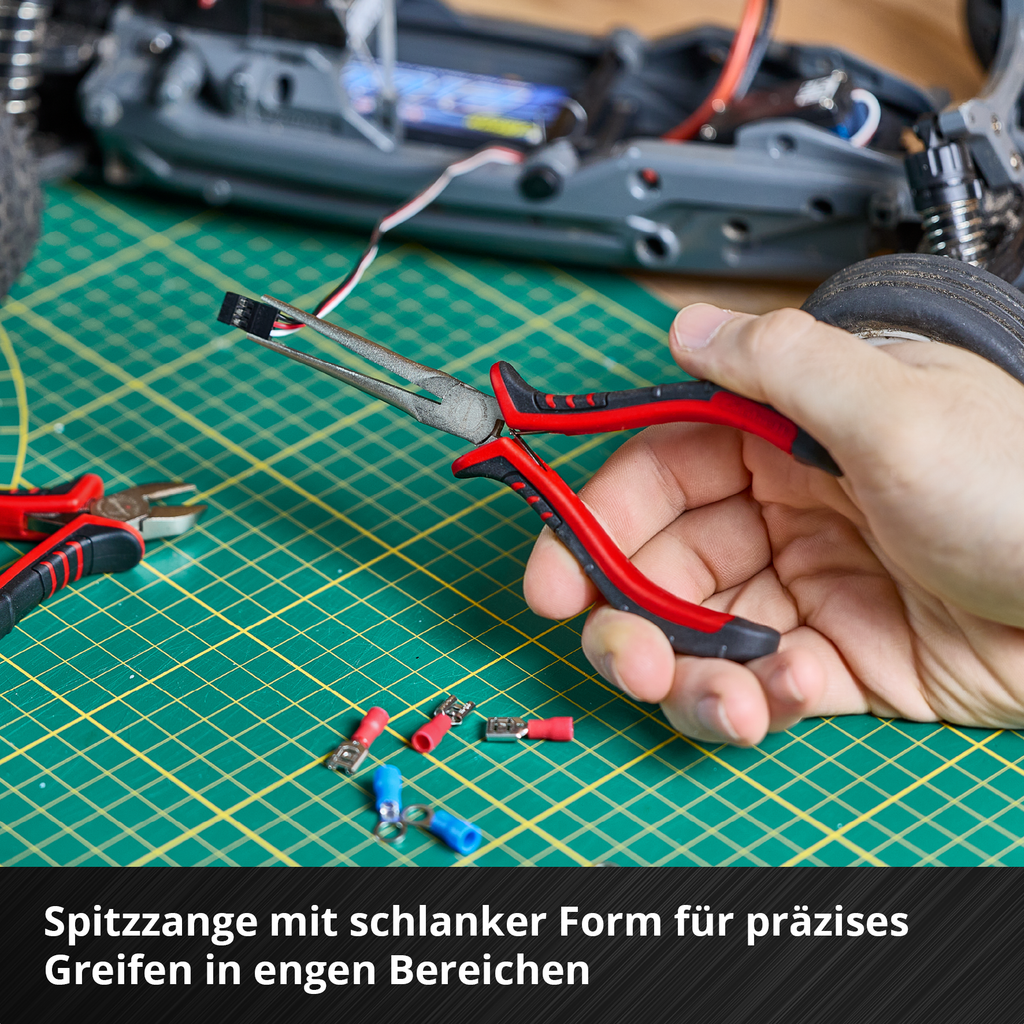 Einleger Feinmechaniker-Zangen 8-tlg.