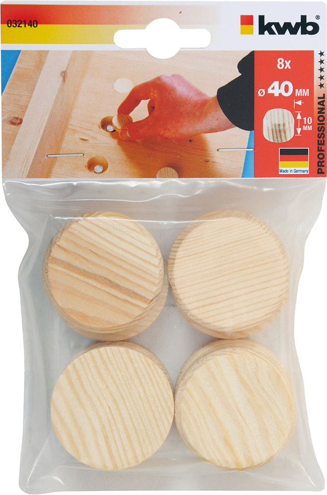 8 Stk. Konusplättchen 40 mm Ø