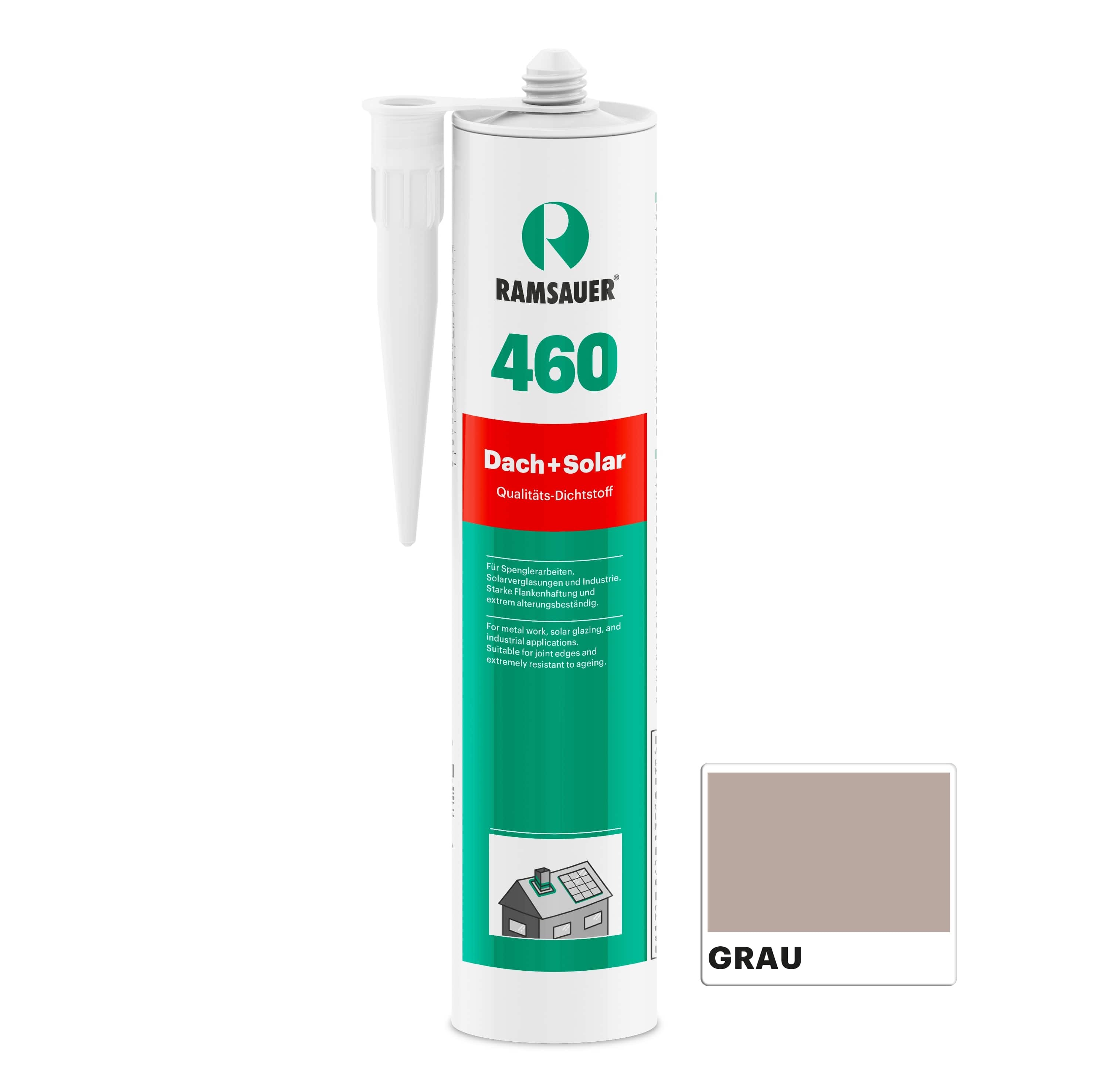 R.D.-Silikon-Dichtmasse grau 310 ml