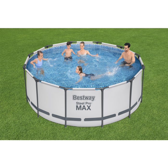 Stahlrahmen-Pool Ø 366 X 122 cm