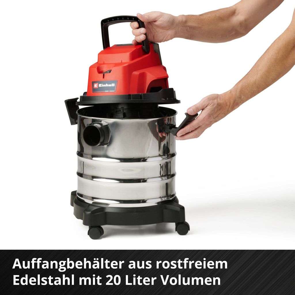 Akku-Nass- und Trockensauger TC-VC 18/20 Li