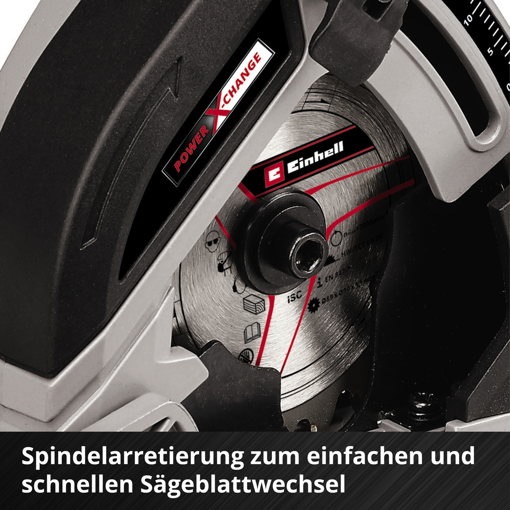 Akku-Mini-Handkreissäge TE-CS 18/89 Li Solo, Power X-Change