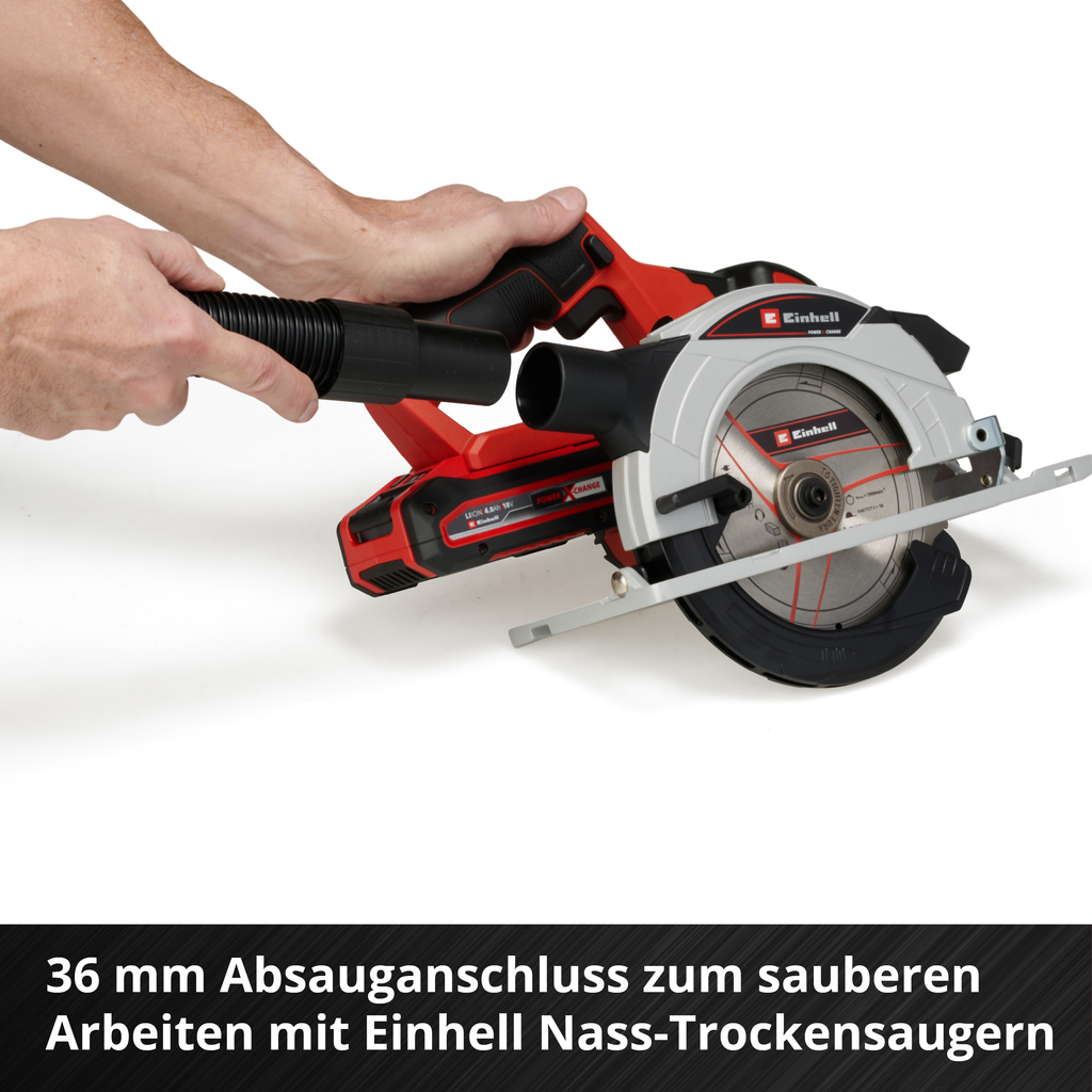 Akku-Handkreissäge TE-CS 18/165-1 Li-Solo, Power X-Change