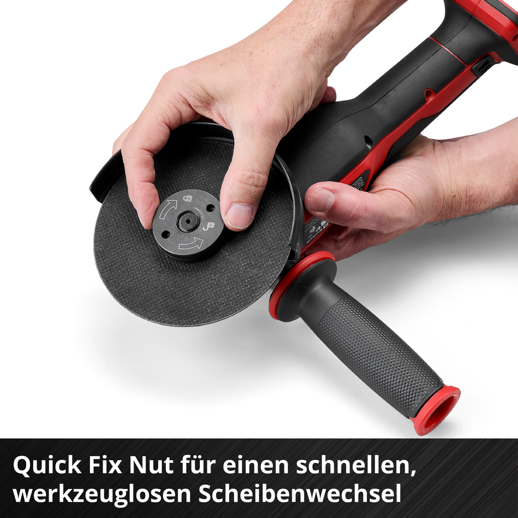 Akku-Winkelschleifer Axxio 18/125 Quick, Power X-Change