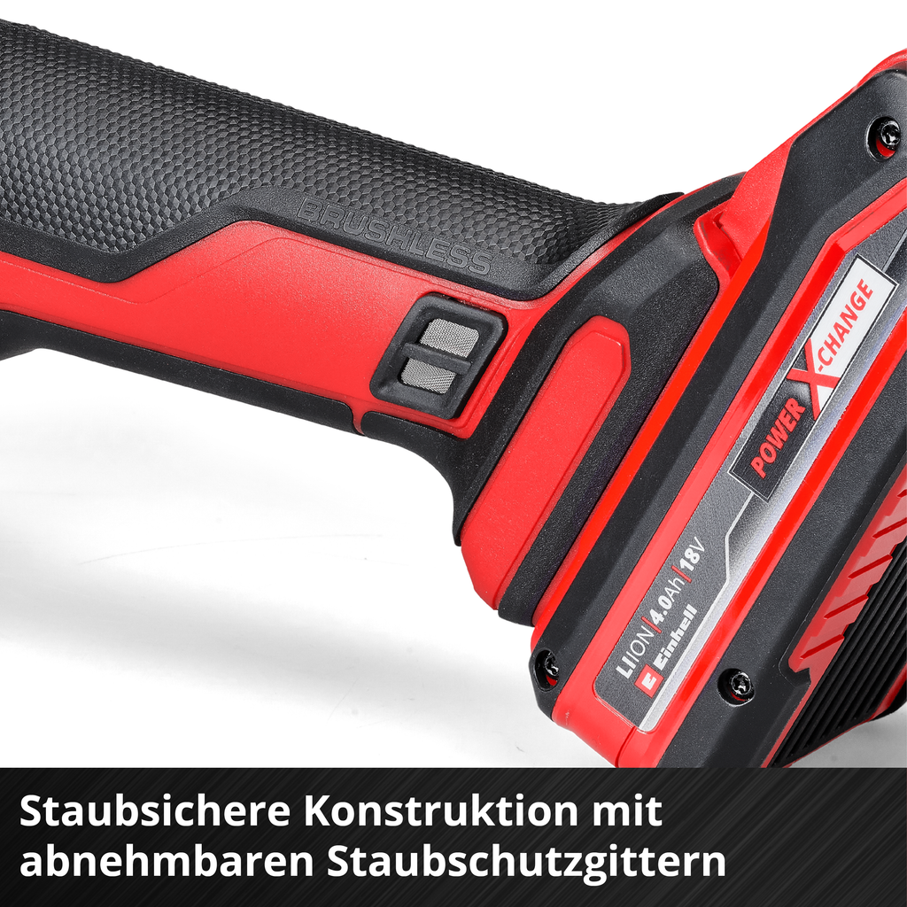 Akku-Winkelschleifer Axxio 18/125 Quick, Power X-Change