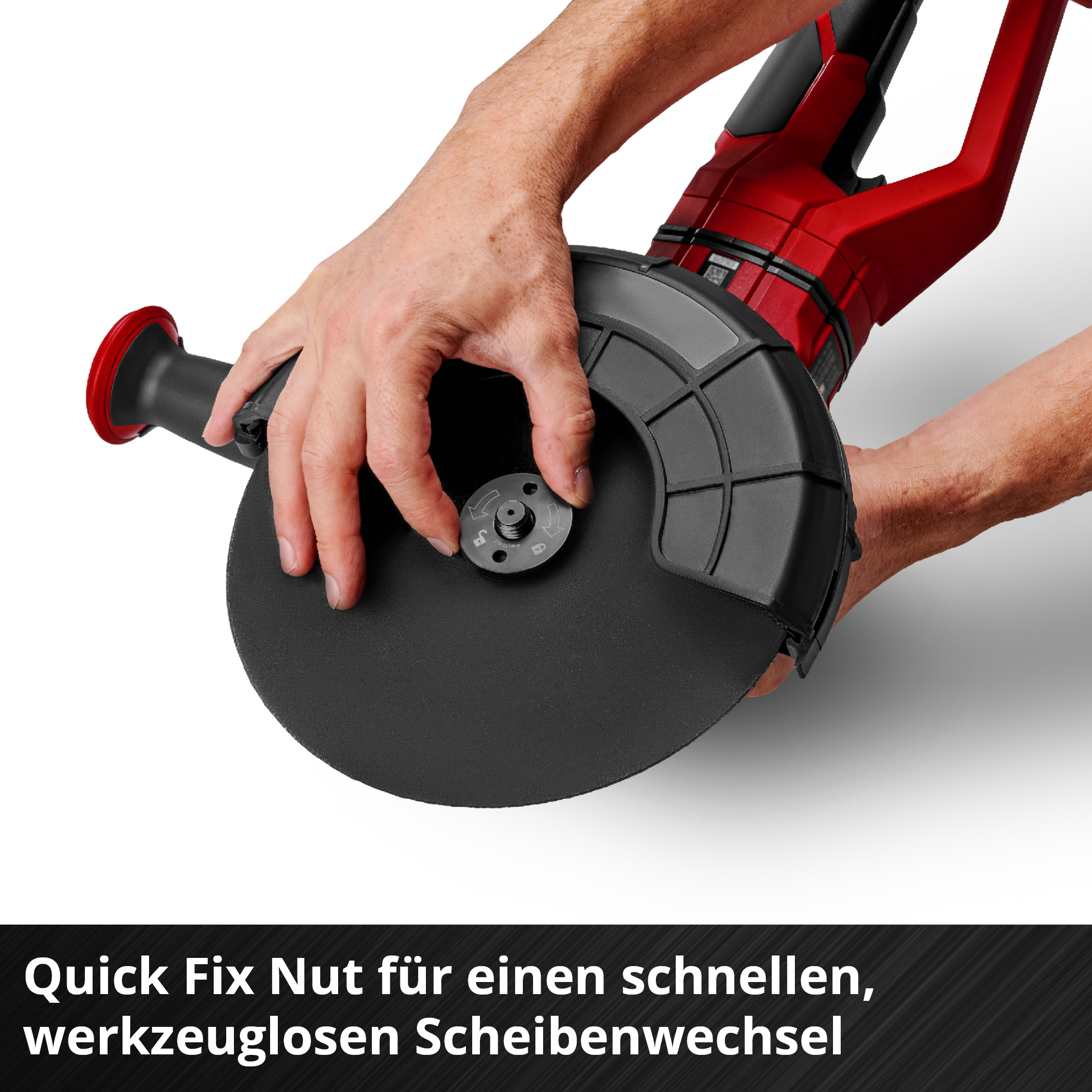 Akku-Winkelschleifer AXXIO 36/230 Quick Solo