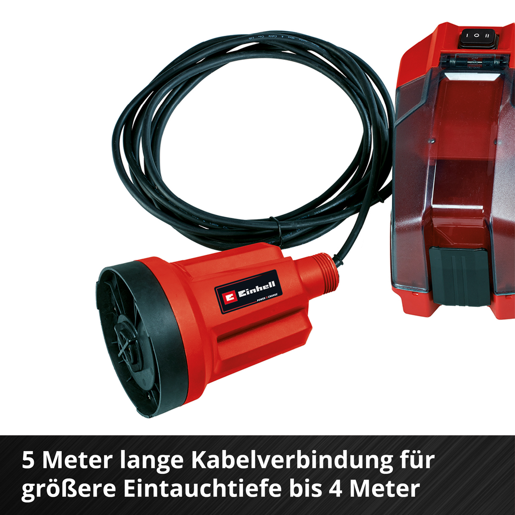 Akku-Klarwasserpumpe GE-SP 18 LL Li - Solo