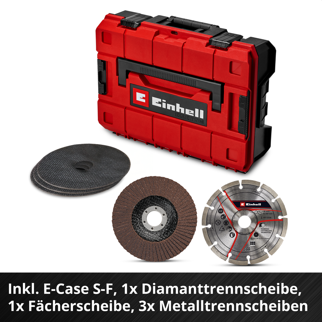 Akku-Winkelschleifer TP-AGD 18/125-131 Q P Li BL +5