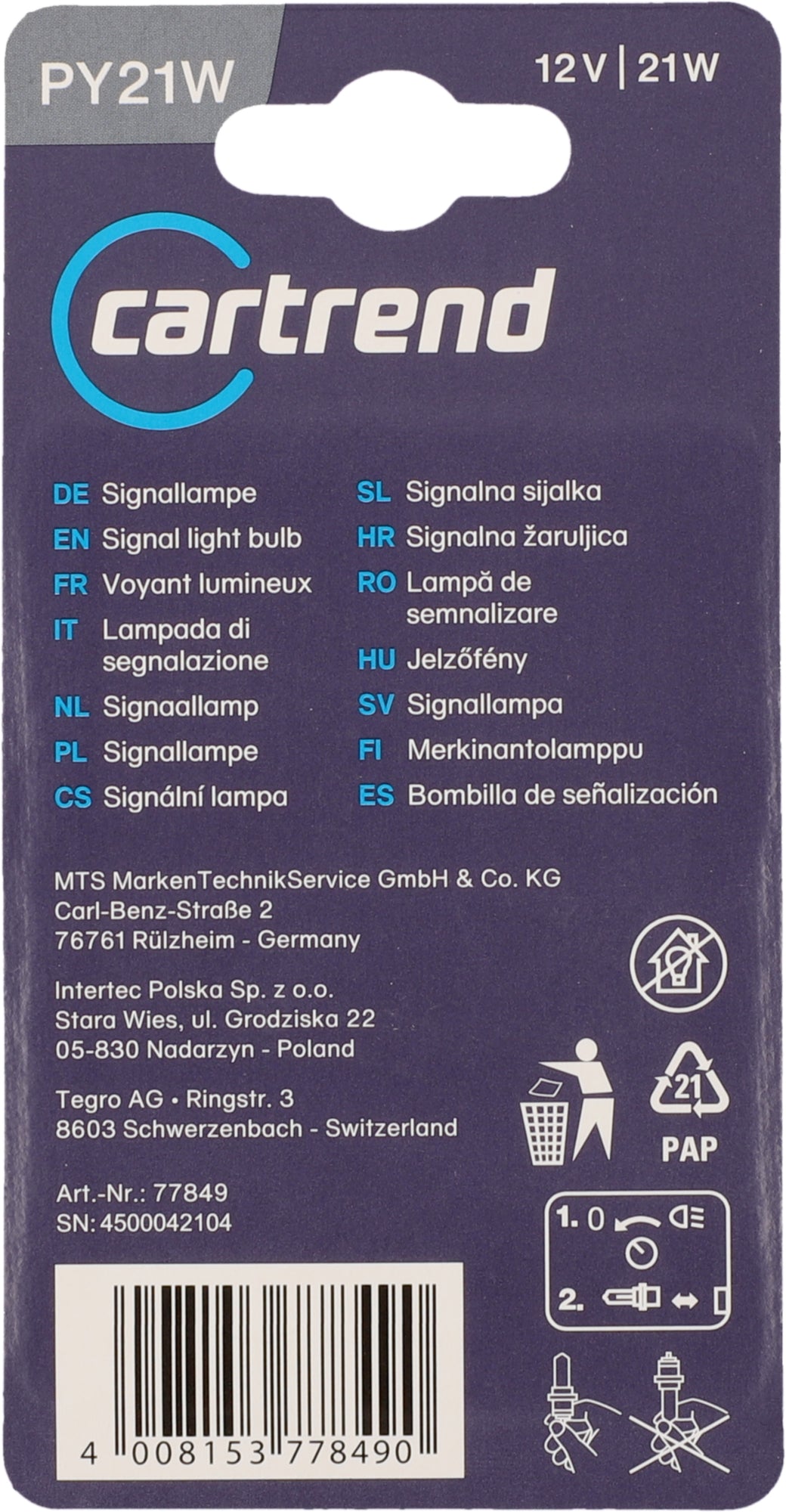 Kugellampe 2 Stück im Set